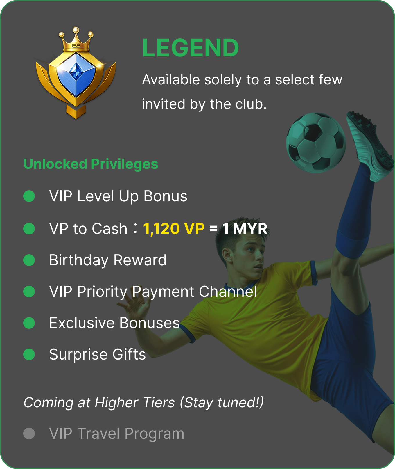 LEGEND Content